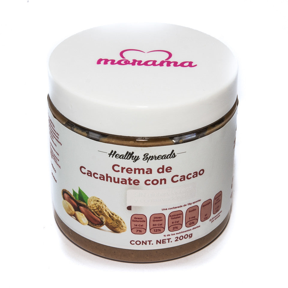 Crema de Cacahuate con Cacao 200g