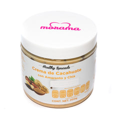 Crema de Cacahuate con Amaranto y  Chia 200g