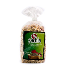 Granola Frutos rojos con chía organica 375g