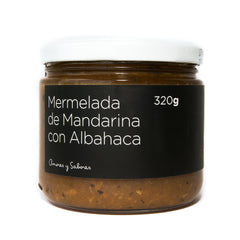 Mermelada de Mandarina con Albahaca 320g